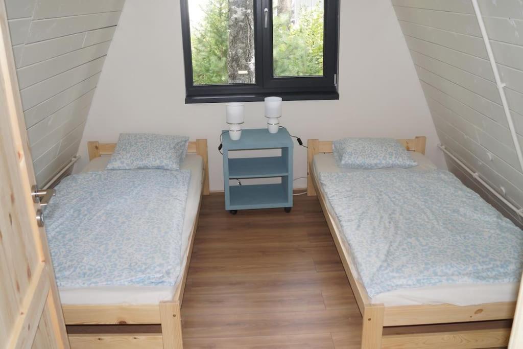 Domek Nad Jeziorem Kaszuby Max 6 Os Bieszkowice Esterno foto